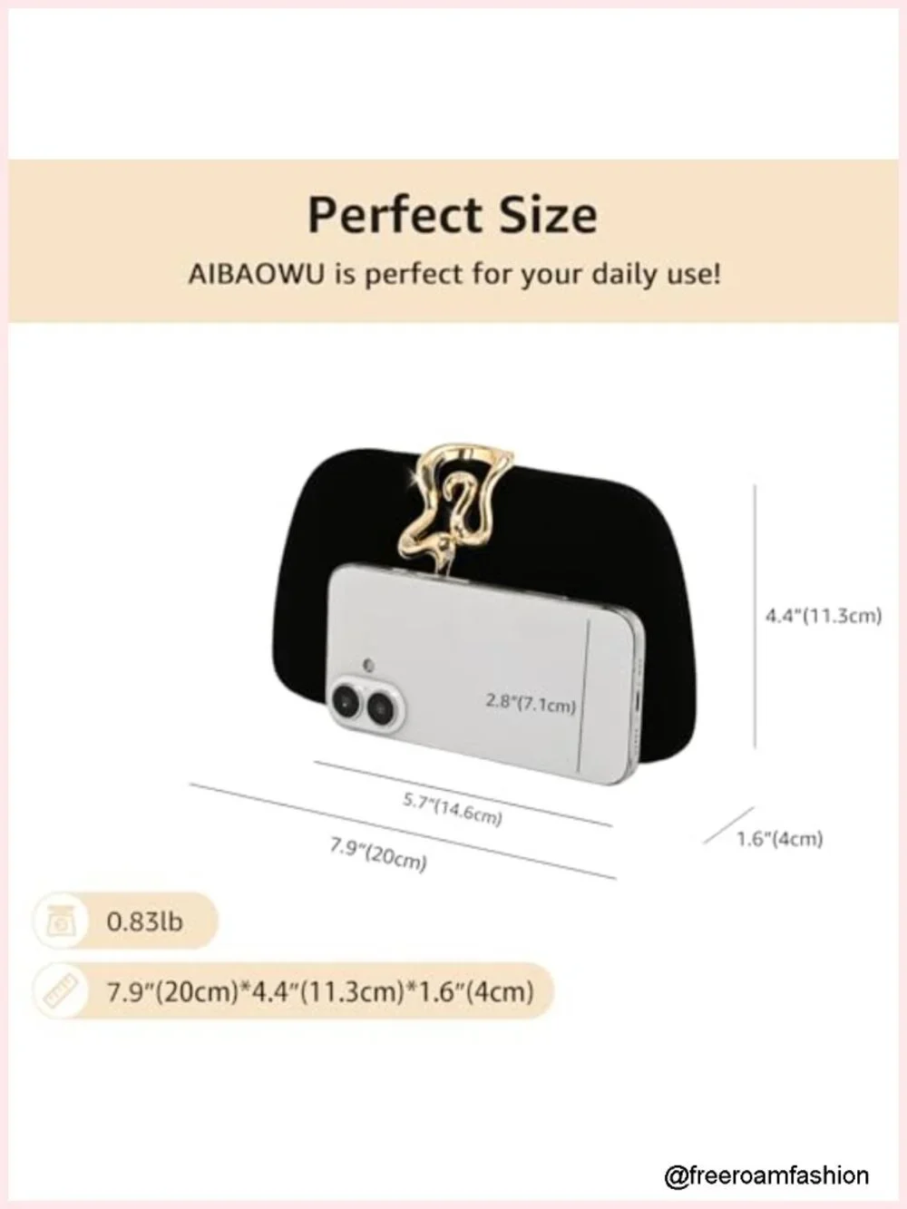Luxurious Velvet Clutch Purse with Snake-Lock Clasp Formal Evening Crossbody Bag